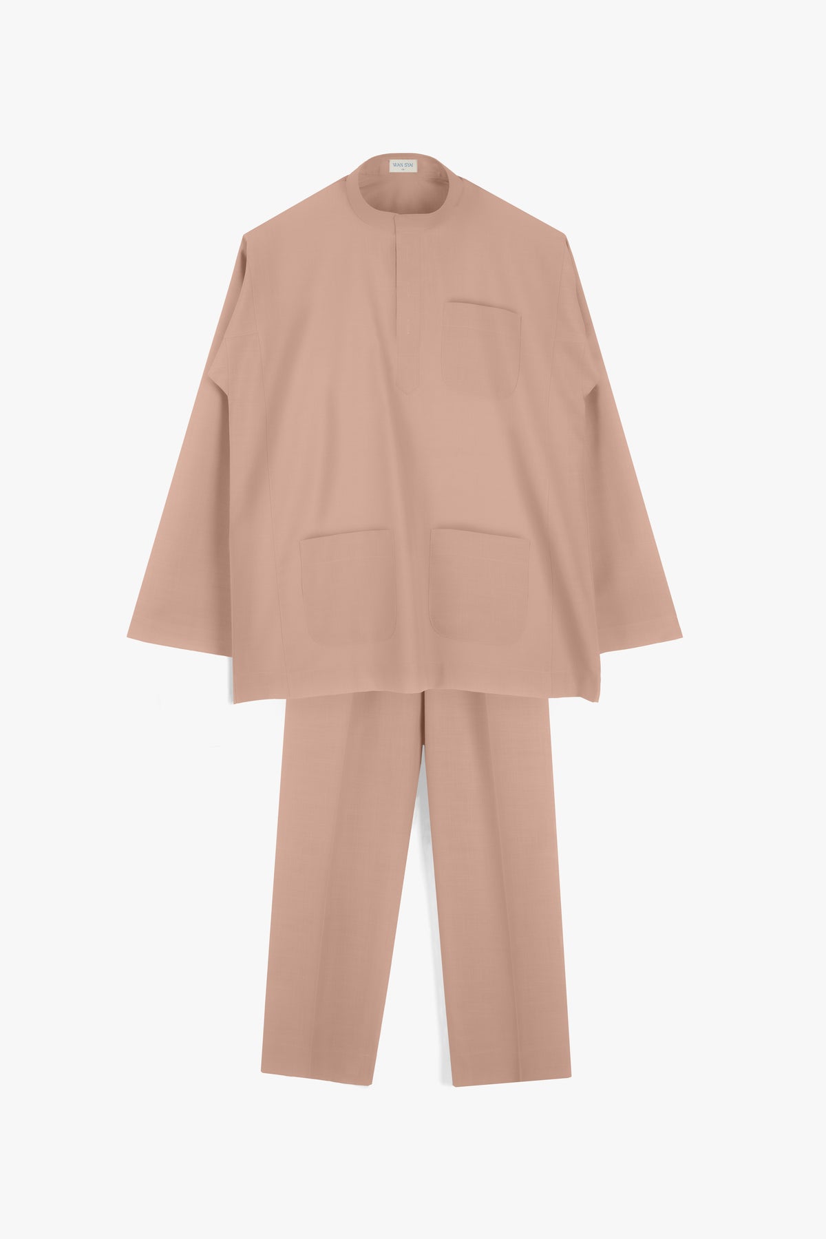 Cekak Musang in Soft Peach