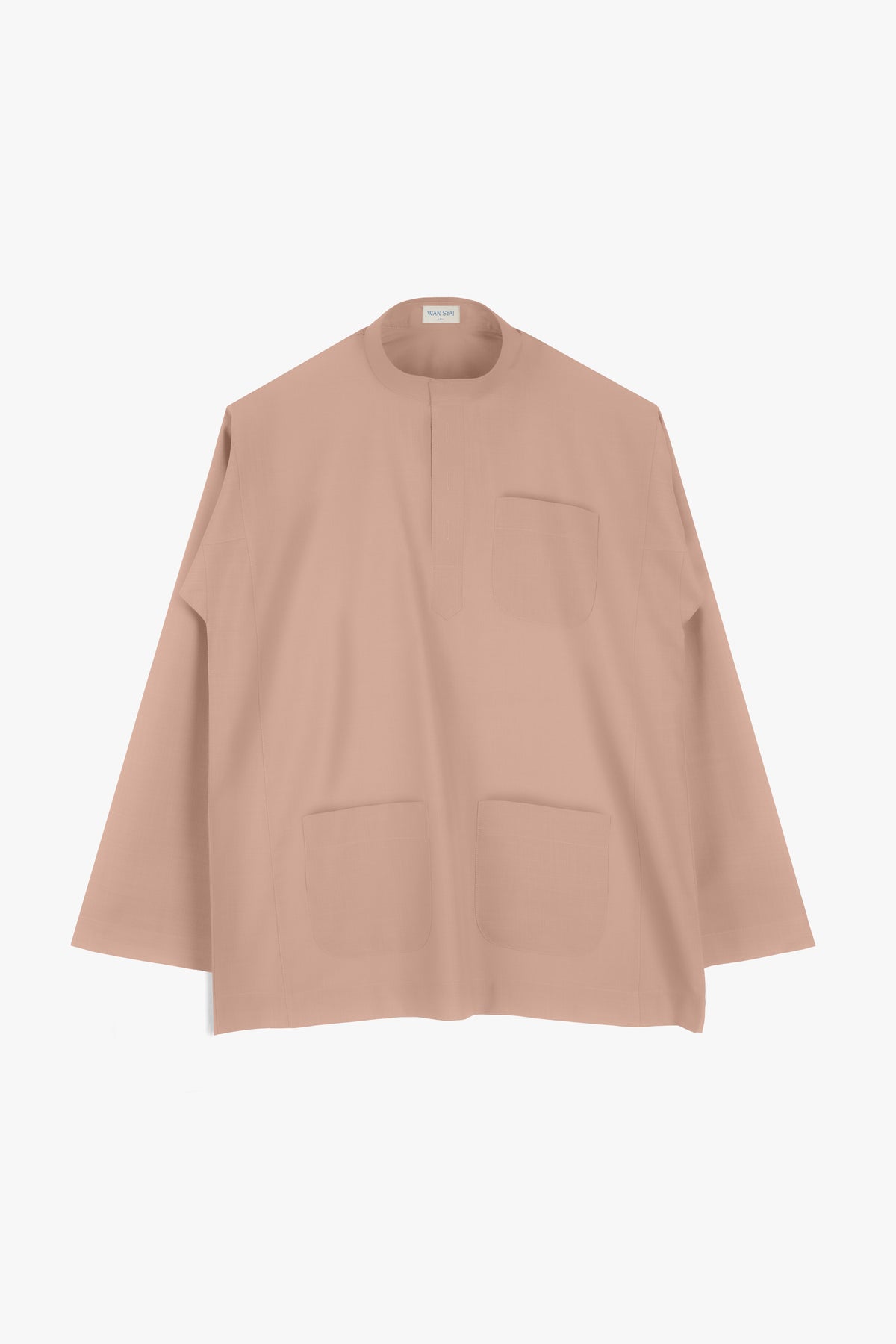 Cekak Musang in Soft Peach