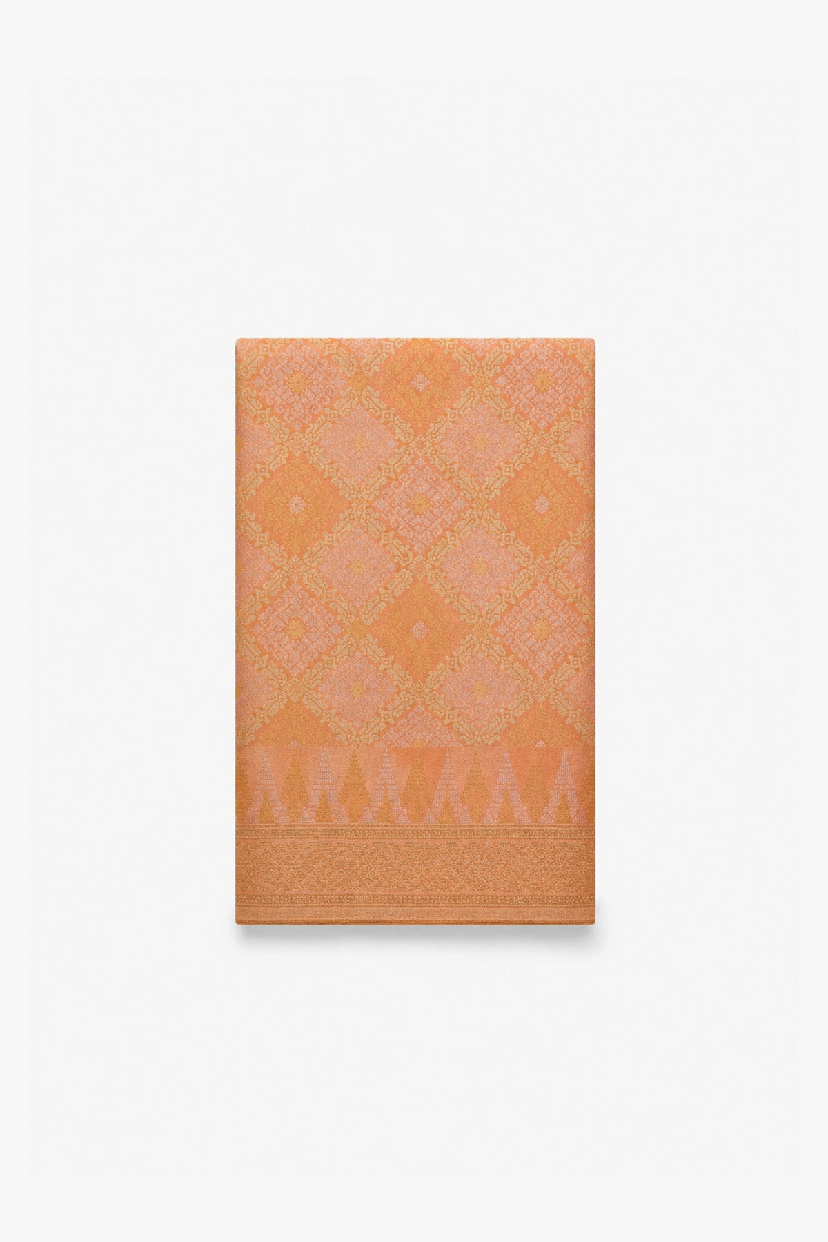 Songket Samping in Tangerine