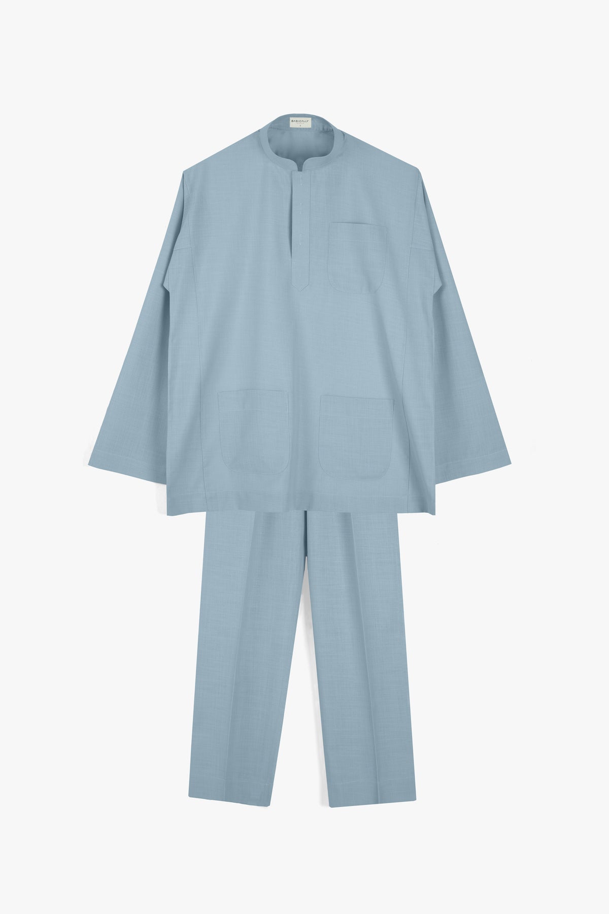 Tunku in Dusty Blue