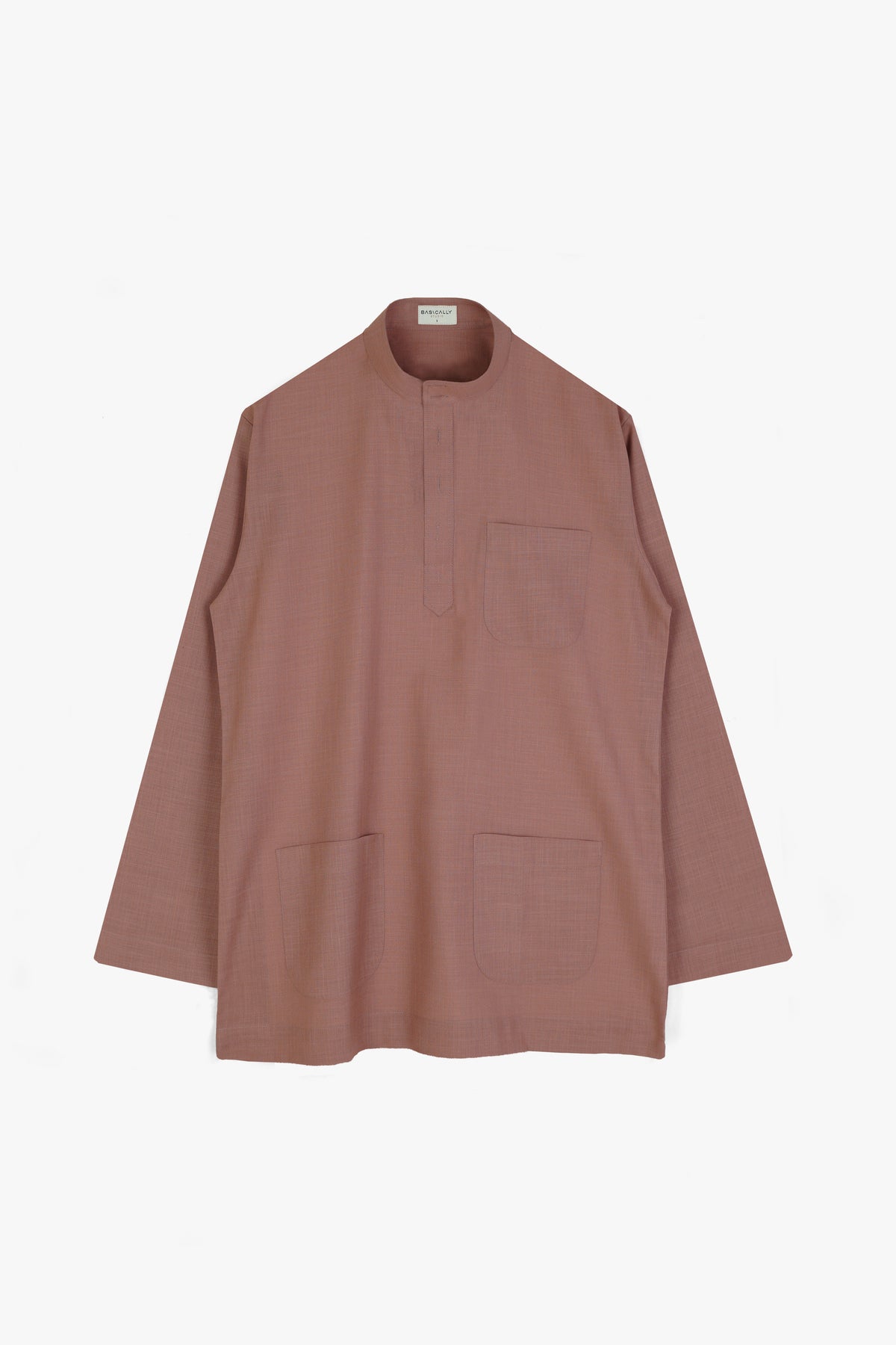 Cekak Musang in Taupe Brown