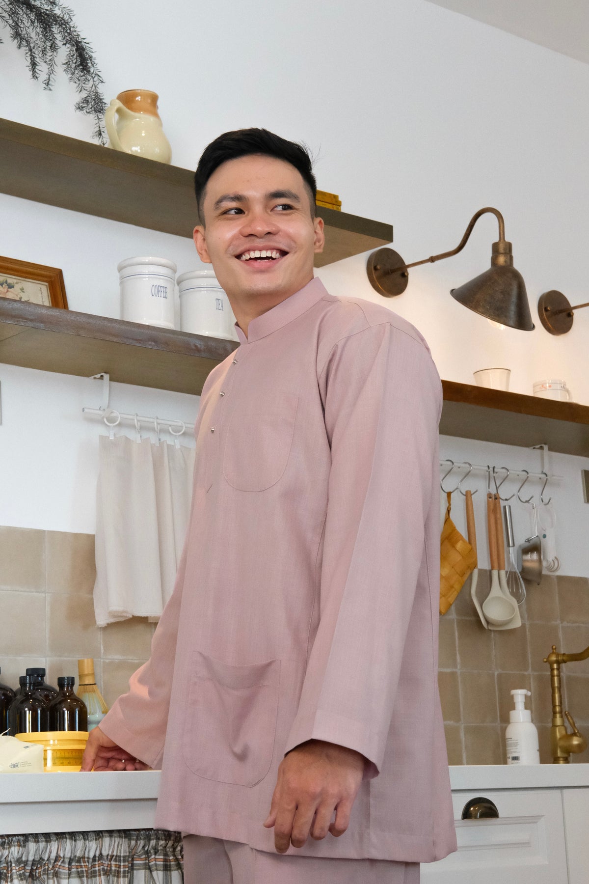 Tunku in Dusty Pink