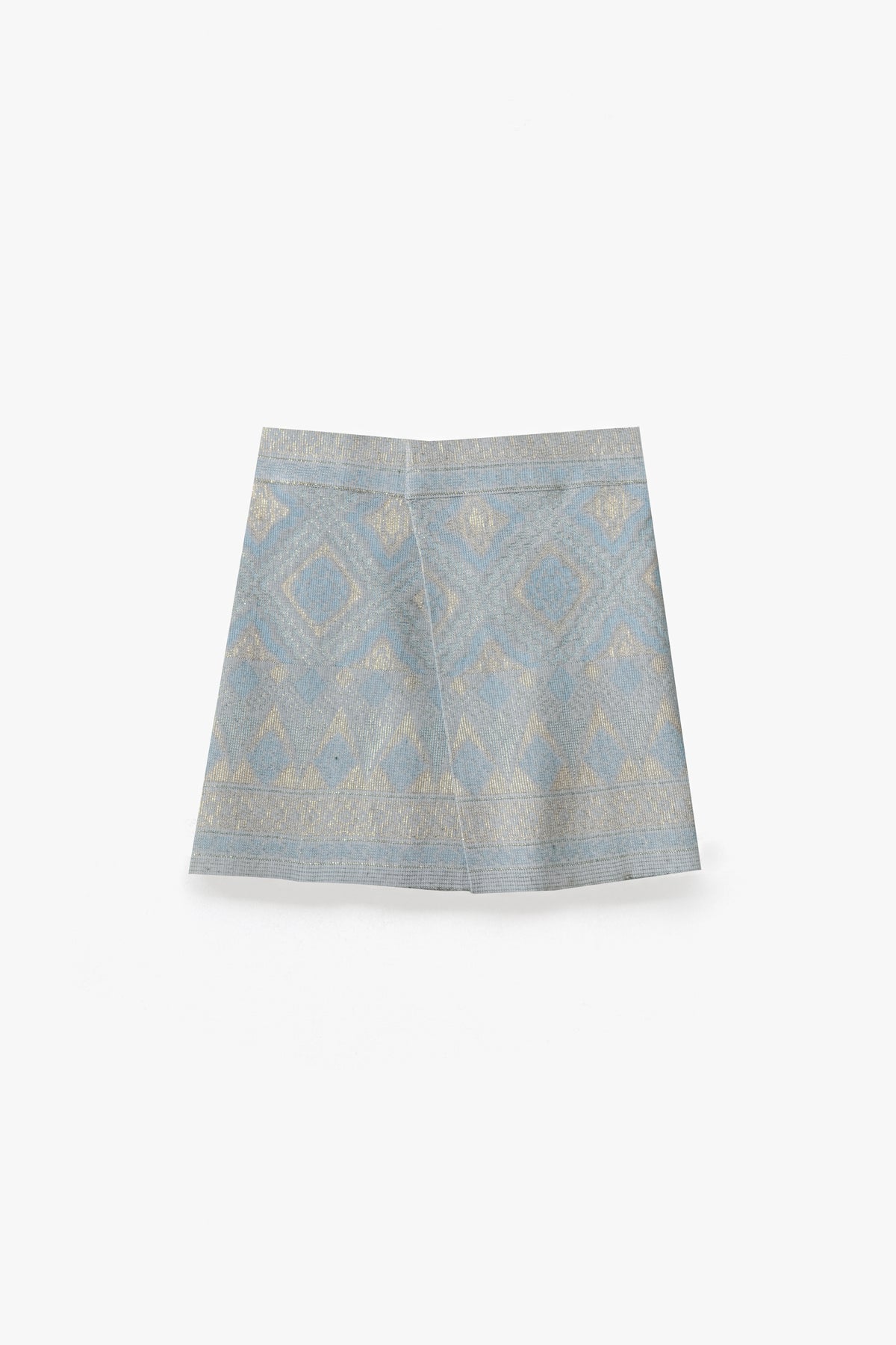 Songket Sampin Kids in Baby Blue