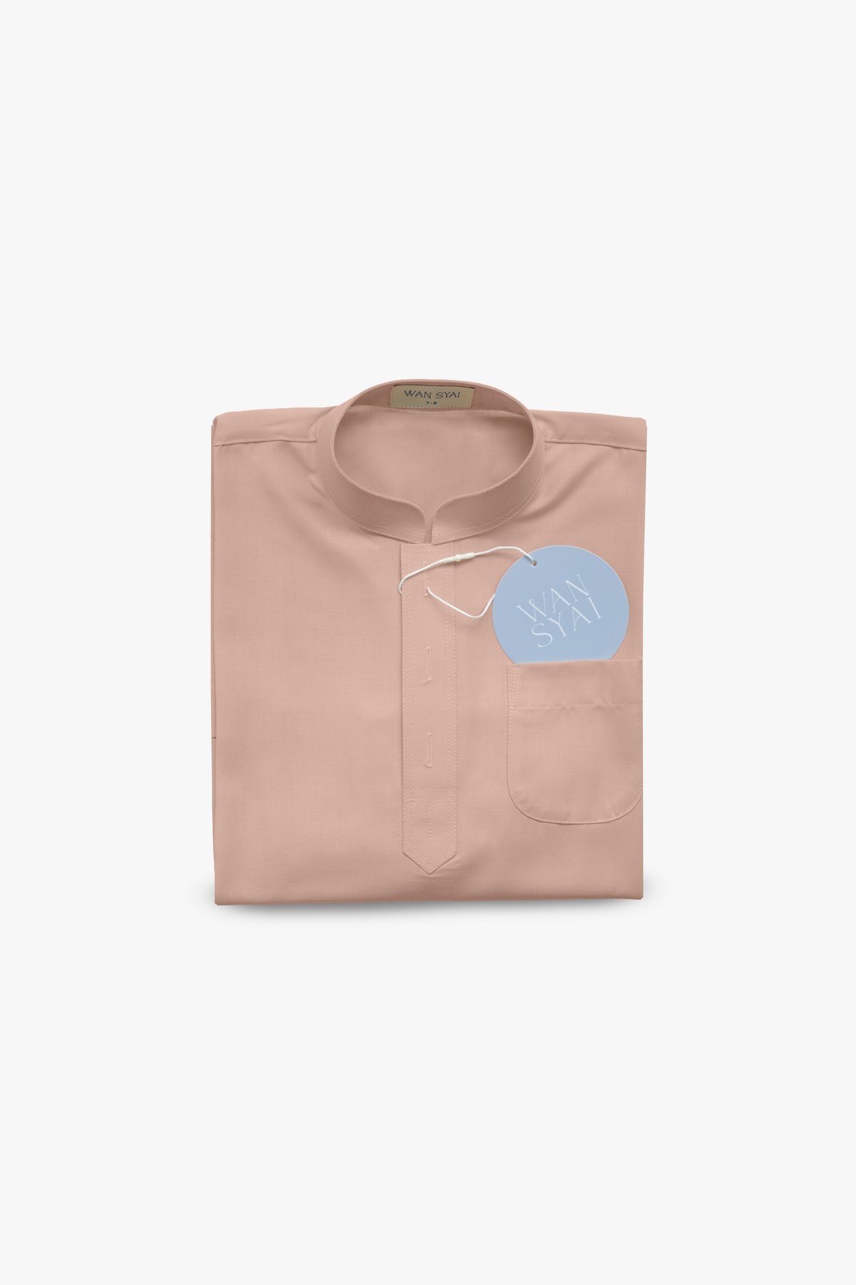Tunku Kids with Pesak in Soft Peach