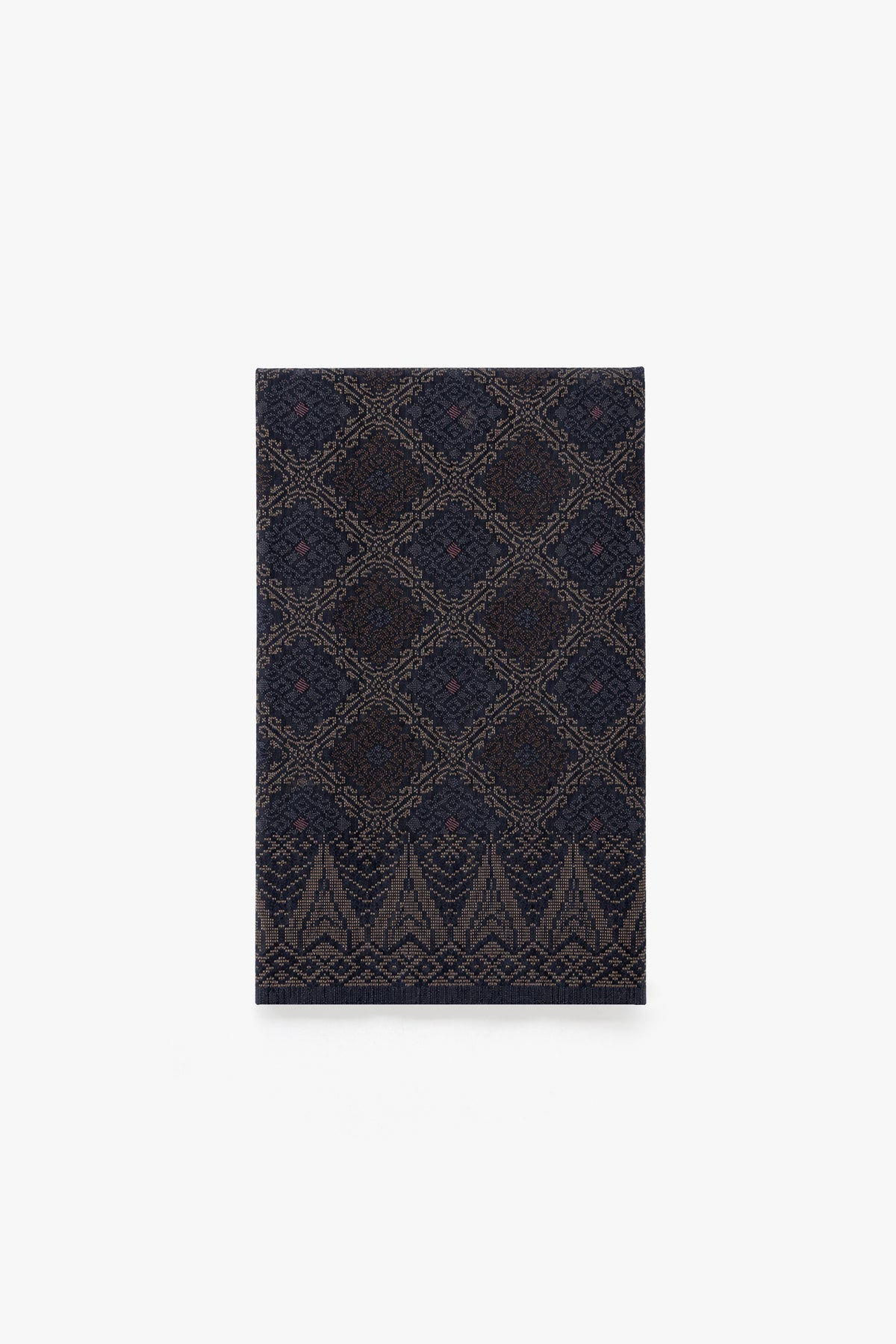Songket Samping in Rich Mahogany